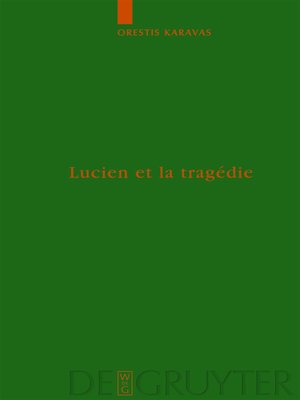 cover image of Lucien et la tragédie